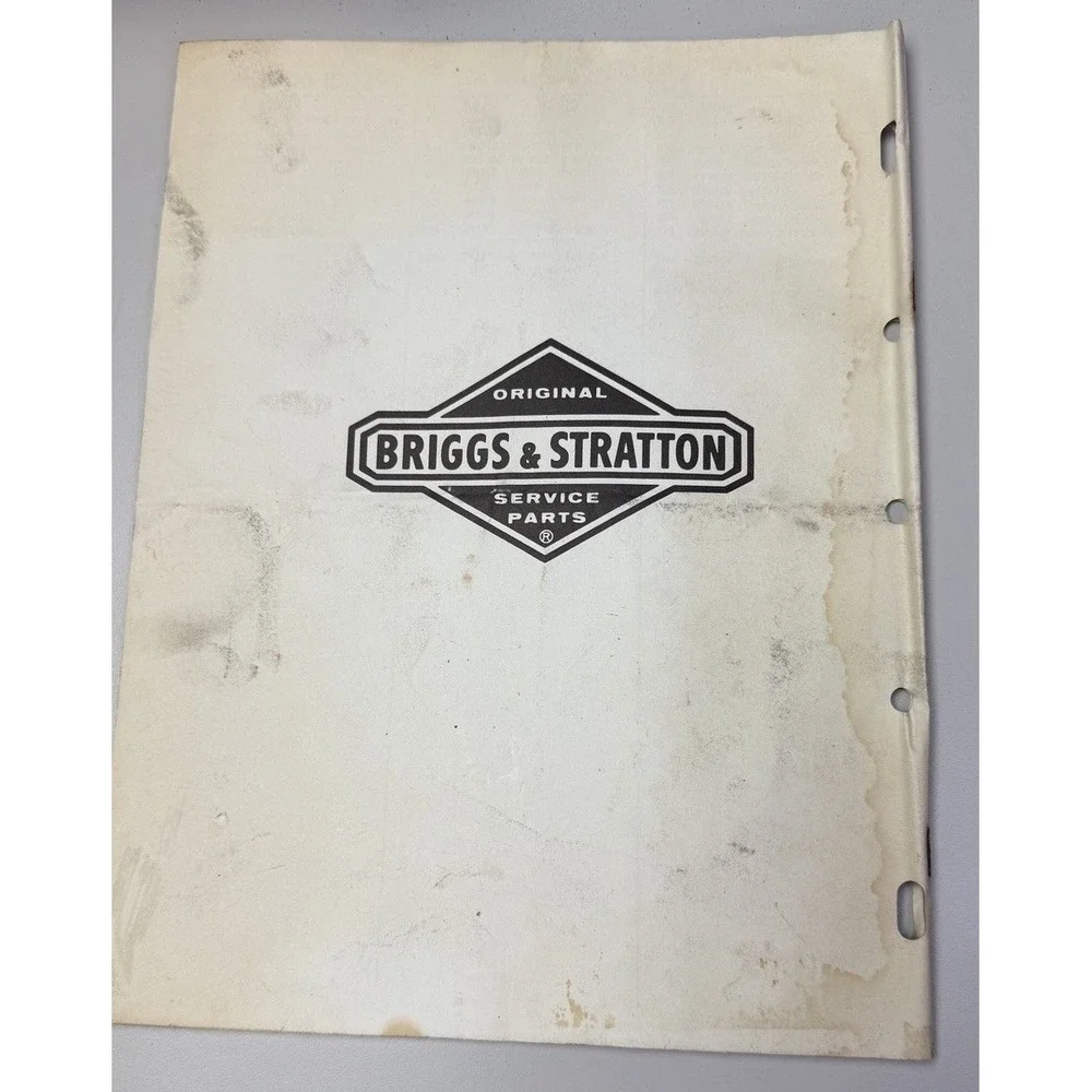 Briggs & Stratton Parts And‎ Service Data Book 1973 4i